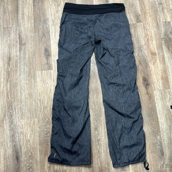 Lucy Get Going Pants Activewear Gray Full Length cinched hem size medium - Picture 2 of 5